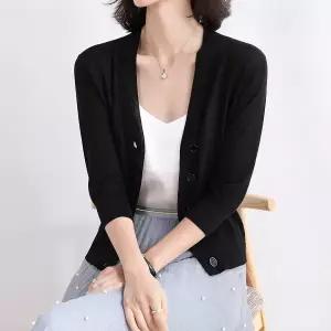 KARRA 딥브이넥썸머가디건_A4M1251
