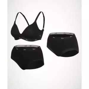 푸마 BODYWEAR 4SET 브라1팬티2 여성 노와이어 릴렉스 브라팬티 PMFYBDP51 1660079