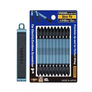베셀 블랙 양날비트 BW-214X 임팩 십자 양용 82mm (10P)