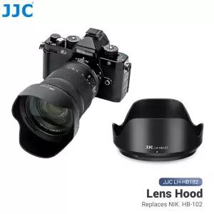 호환   NIKKOR Z 24-120mm f4 S NIKKOR Z 28-400mm f4-8 VR 렌즈용 JJC 77mm 가역 렌즈 후드 쉐이드는 HB-1