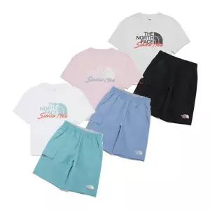 노스페이스 키즈 노스페이스키즈NT7UR27전색상 브리즈라이트 크루 세트 450998