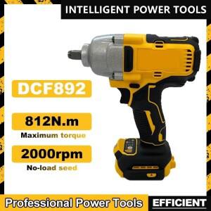 디월트 호환 DCF892 812N.m 브러시리스 bldc 전동 렌치 1/2인치 무선 임팩트 드라이버 고토크 3단 수리 공