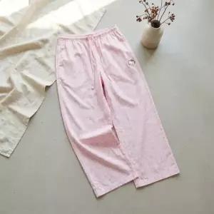 스파오 산리오캐릭터즈 헬로키티 레오파드 잠옷바지 LIGHT PINK SPPPG23U07