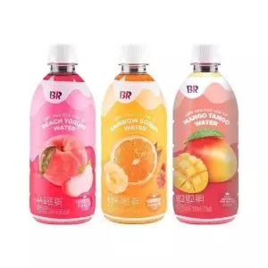 BR 레인보유샤베트워터+망고탱고+피치요거트 500ml 24개 (38562252)