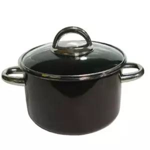 냄비 포트 솥 법랑 양수 인덕션 라면 찌개 퍼플20cm