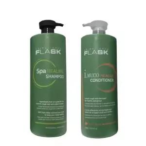 플라스크 아이무코 스파 힐링 샴푸 컨디셔너 1500ml