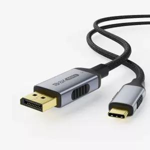 Ytek YT-CDP14-30 8K 양방향 USB C타입 DP 케이블 3M고속충전 C케이블 C형 충전선 C선 PD