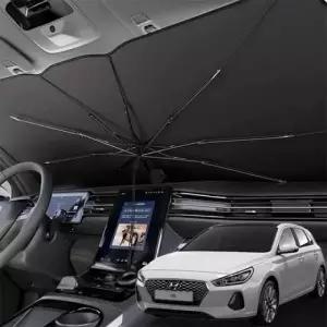 (선택 선택/i30 우산 커버)자동차 햇빛가리개 i30 원터치 우산타입