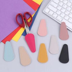 호환 자수 가위 보호 케이스, 가죽 재봉 상자 가위 보호 커버, DIY 가위 슬리브, 각질 핀셋