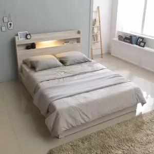 이솝 LED 서랍형침대 SS (본넬스프링) ES10