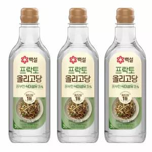 백설 프락토 올리고당 1.2KG 3개