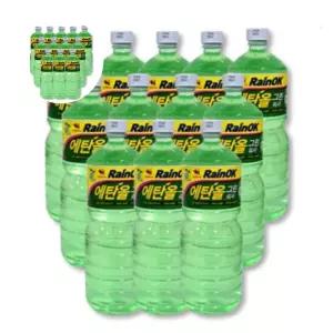 타이어광택제 쿨샵 블스원 에탄올 그린워셔액 1800ml 12개