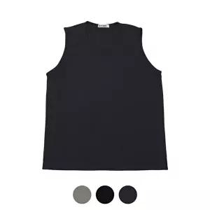 [파파브로]남성 플리츠 루즈핏 하와이안 민소매 티셔츠 5C-TS5-HAWAI1
