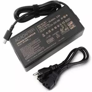 240W 충전기 Asus ROG Zephyrus G16 G14 GU605 GA605 TUF 게이밍 A18 A16 FA608 H7606 V16 ProArt P16 PX13