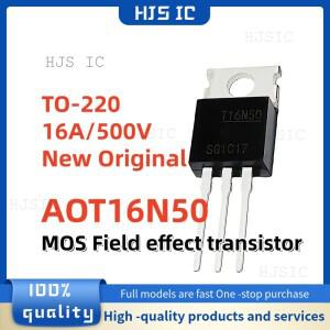 10PCS T16N50 TO-220 500V 16A MOSFET 전계 효과 트랜지스터