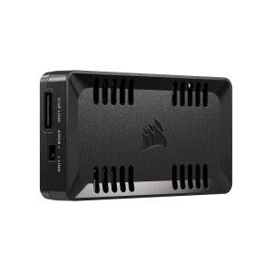 CORSAIR 커맨더 듀오 iCUE 링크 RGB 조명 및 PWM ARGB 팬 컨트롤러 u20AC u201C 컨트롤 12 데이지 체인 유연한 온도 센서 2개 포함 블랙