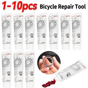 1-10개 LEBYCLE 자전거 그리스 윤활제 MTB 오일 허브 하부 볼 베어링 수리 도구
