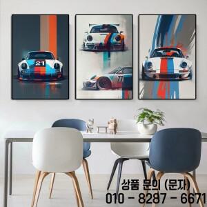 레트로 스포츠카 911 낙서 캔버스 페인팅 클래식 F40 수채화 포스터 패션 럭셔리 레이싱 벽 아트 게임 룸