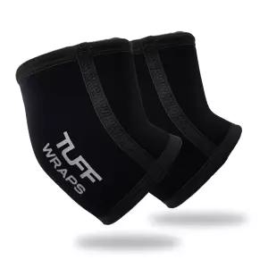 역도 파워팅 및 벤치 프레스를 위한 TUFF 팔꿈치 소매 1쌍 5mm 네오프렌 브레이스 근력 운동 부상 을 압박