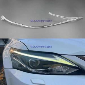 리뉴얼 Toyota Lexus CT200 2016 2020 헤드라이트 LED 튜브 DRL 아크릴