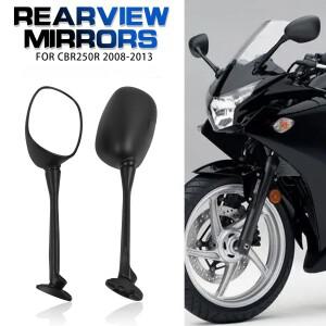 호환 용 CBR250R CBR 250 R 2008-2013 2012 바이크 오토바이 왼쪽 오른쪽 미러 후면보기 사이드