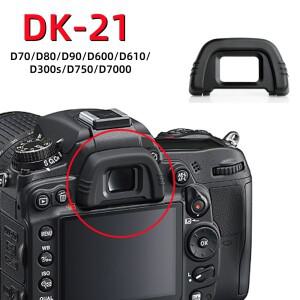 고무 DK-21 아이컵 뷰파인더 보호대 캡 니콘 호환 D70/D80/D90/D600/D610/D300s/D750/D7000 DSLR 카메라