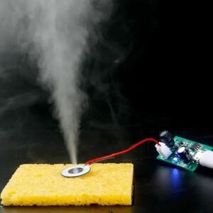 USB 미니 소형 가습기 DIY 키트  안개 메이커 및 드라이버 회로 기판  분무 필름 무화기 시트  진동  1-5