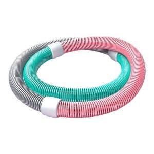 소프트 컬러 훌라후프 피트니스 스프링 약 핑크/그린/그레이 1.2kg 소재 다이어트 호스 운동 홈트 성인용