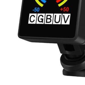 전자 튜너 USB 충전 멀티 악기 LCD 디스플레이 360 회전 기타 악세사리 베이스 우쿨렐레 바이올린