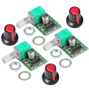 게빌데 미니 3W 5V 오디오 핸디 보드 듀얼 휴대용 채널 디지털 스테레오 파워 모듈 PAM8403 DIY 포텐티오미터