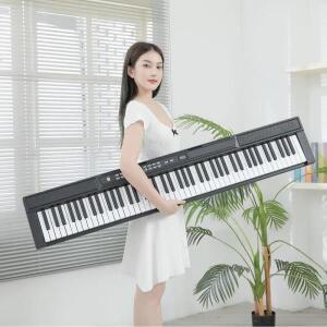 88 키 전자 피아노 휴대용 전문 오르간  어린이 단자문 키보드 악기 음악 신디사이저