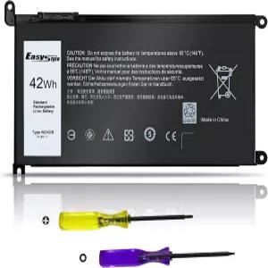Dell Inspiron 17 3000 시리즈용 이지 스타일 42Wh WDX0R 교체 노트북 배터리 5570 7579 5567 5379 5579