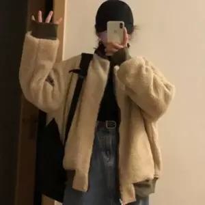 [텐바이텐]HL] 후리스 플리스 점퍼 양털 뽀글이 블루종