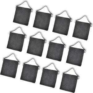 메이미·홈 12PCS 트램펄린 삼각 버클 웨빙 퀵 커넥트 링 고강도 스프링 매트 포함
