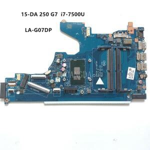 HP Pilion 250 G7 15T-DA 노트북 마더보드(I3 I5 I7 CPU 포함) EPK50 LA-G07DP L20370-001