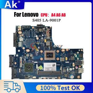 A6-4455M CPU 노트북 마더보드가 장착 Lenovo Ideapad S400 S405용 LA-9001P 100% 테스터기 완료 OK