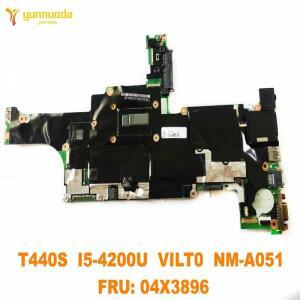 Lenovo Thinkpad T440S 노트북 마더 보드 용 VILT0 NM-A051 I3 I5 I7 CPU FRU 04X3896 테스터기 됨