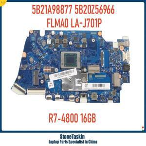 StoneTaskin 5B21A98877 5B20Z56966 레노버 Ideapad 5-14ALC05 노트북 마더보드 FLMA0 LA-J701P R5-4500 8G