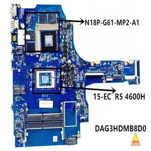 HP 15-EC1010CA 15-EC 노트북 메인보드 DAG3HDMB8D0 L91092-601 마더보드 DSDSC 4GB R5 4600H WIN 100%