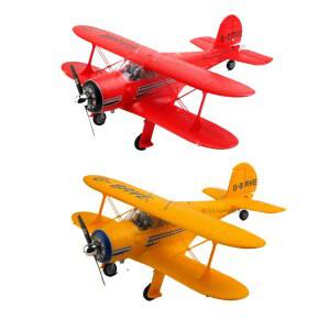 XK웰리 A300 원격 조종 브러시리스 글라이더 D17S 고정익 항공 모델 복엽기 3D