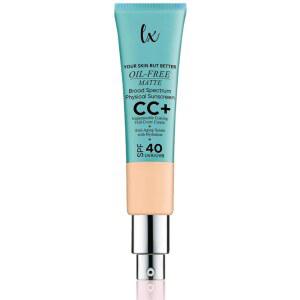 LX 블렌드 CC 오일 프리 매트 라이트 SPF 40 파운데이션 에이징
