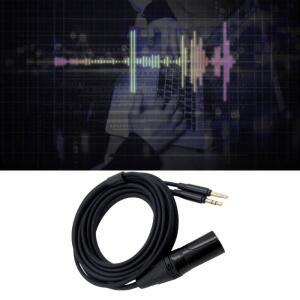전문가용 4 XLR to 듀얼 3.5mm 케이블 고음질 전송을 타입 순수 구리 사용