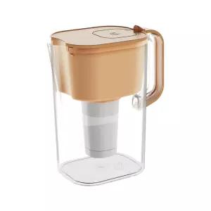 홈워터 10컵 피처 필터 피치 BPA 프리 고용량 2.4L 빠른 흐름 탄소 쉽게 부을 수 있는 넓은 입 탈착식 교체