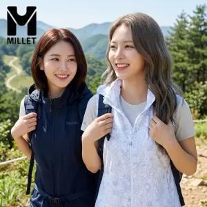 [밀레]밀레 방풍 조끼 여성 봄 여름 베스트 아웃도어 등산 조끼