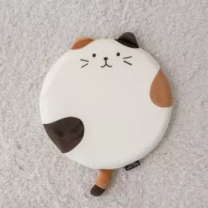 귀여운 고양이 캐릭터 메모리폼 방석 얼룩 (40x40) yDd6+1ZCz