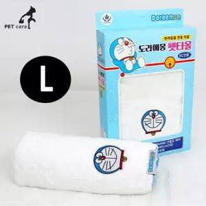 애완용품 펫타올 도라에몽 펫스코 L 40x80cm 강아지 목욕용품