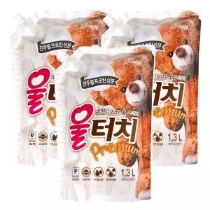 피죤 울터치 1300ml x3개(초특가) 울세제 울샴푸 울드라이