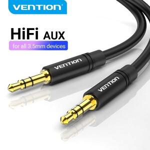 벤션 잭 3.5mm AUX 케이블 남성-남성 오디오 (jbl호환  샤오미호환  원플러스 헤드폰  스피커  차량용 코드