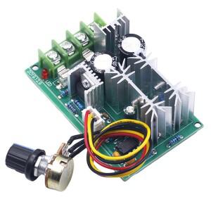 PWM 모터 속도 컨트롤러 스위치 DC10-60V DC 20A 로봇용 전류 조절