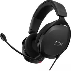 HyperX Cloud Stinger 2 코어 PC 게이밍 헤드셋 마이크 경량 오버이어 회전 음소거 마이크 기능 DTS 헤드폰